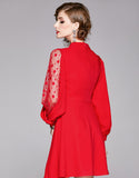 Red Anthurium Dress