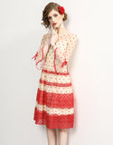 Winsome Ipomoea Dress