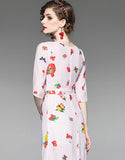 Fruit Printing Dress