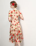 Apricot Begonia Dress