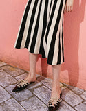 Contrast Striped Dress