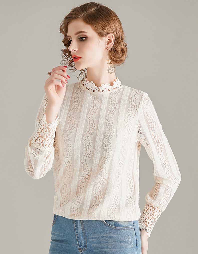 Elegant Lace Shirt