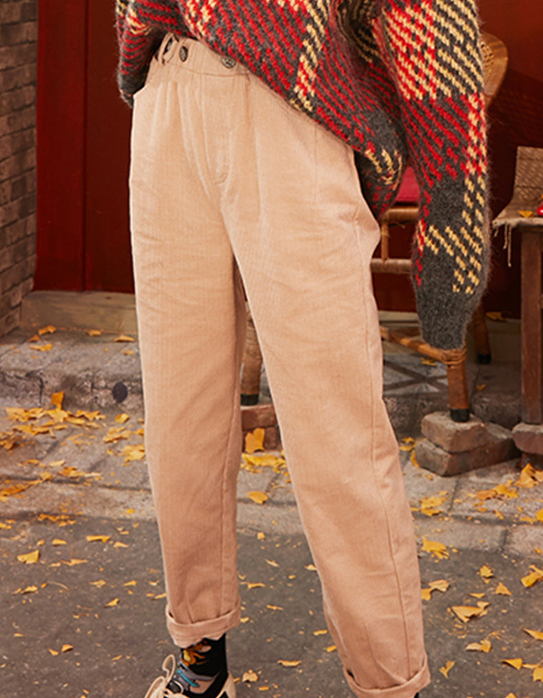 Corduroy Leisure Pants