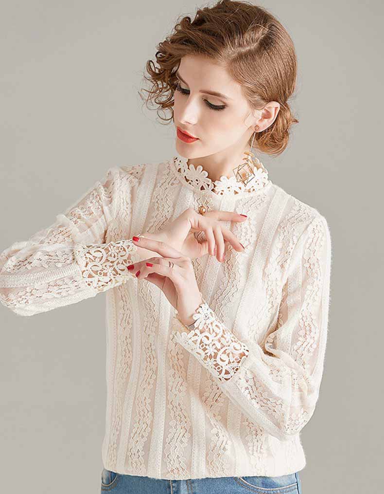 Elegant Lace Shirt