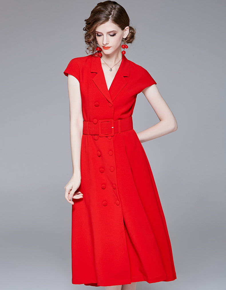 Red Socialite Dress