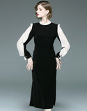 Black Viburnum Dress