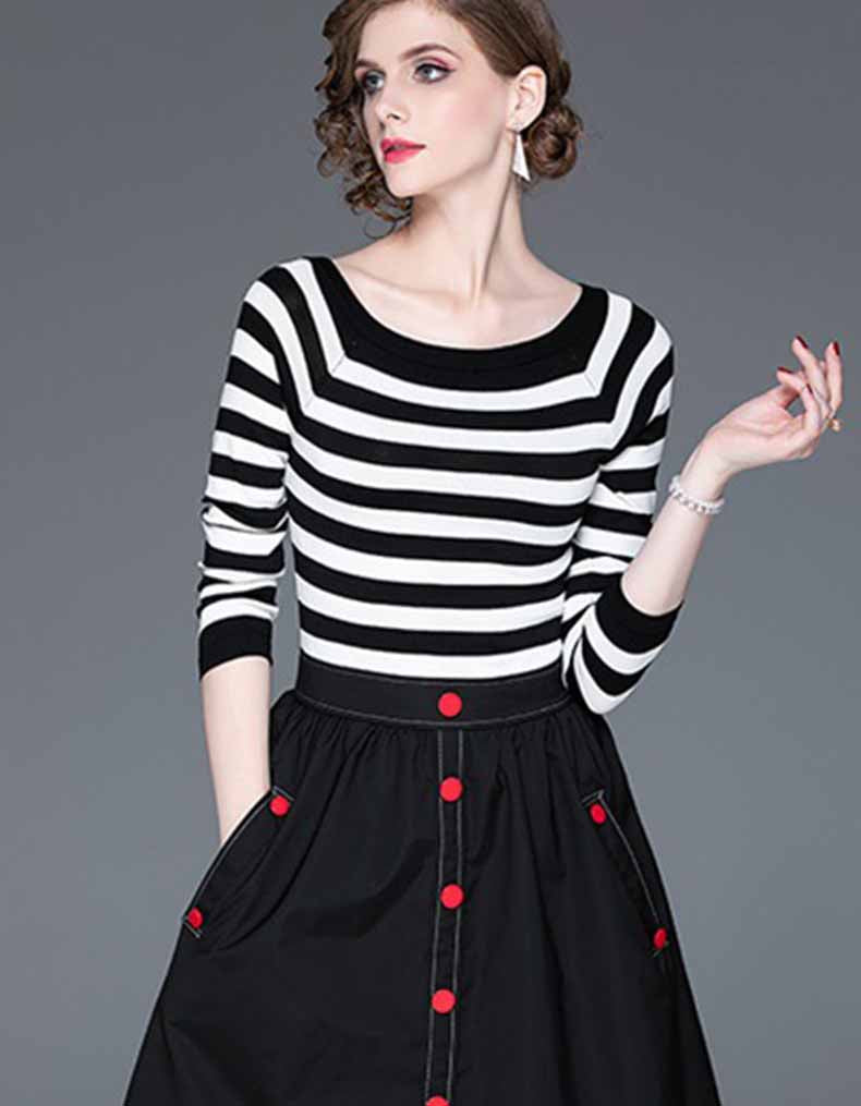 Drusilla Stripes Dress