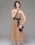 Apricot Electra Dress