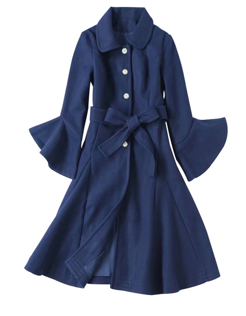 Darkblue Woolen Dress