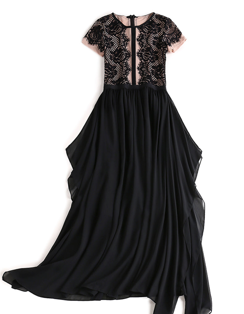 Black Primula Dress