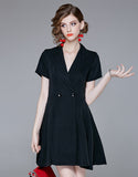 Black  Speedwell Dress