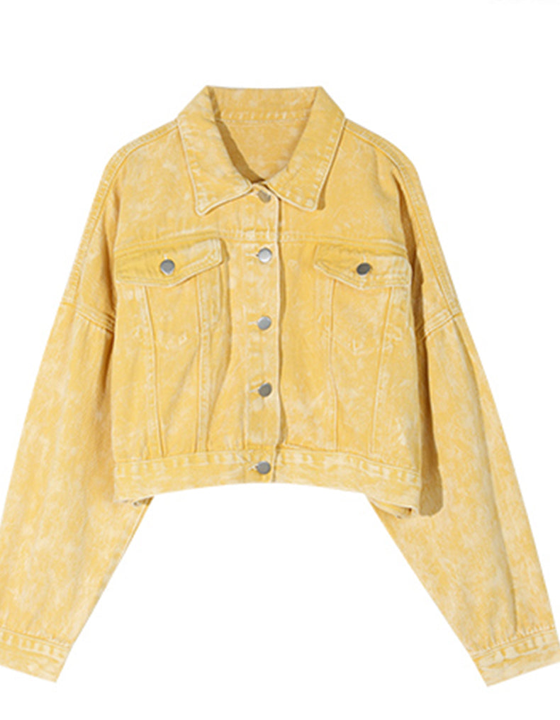 Yellow Harajuku Coat