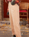 Corduroy Leisure Pants