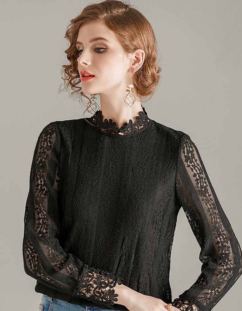 Elegant Lace Shirt