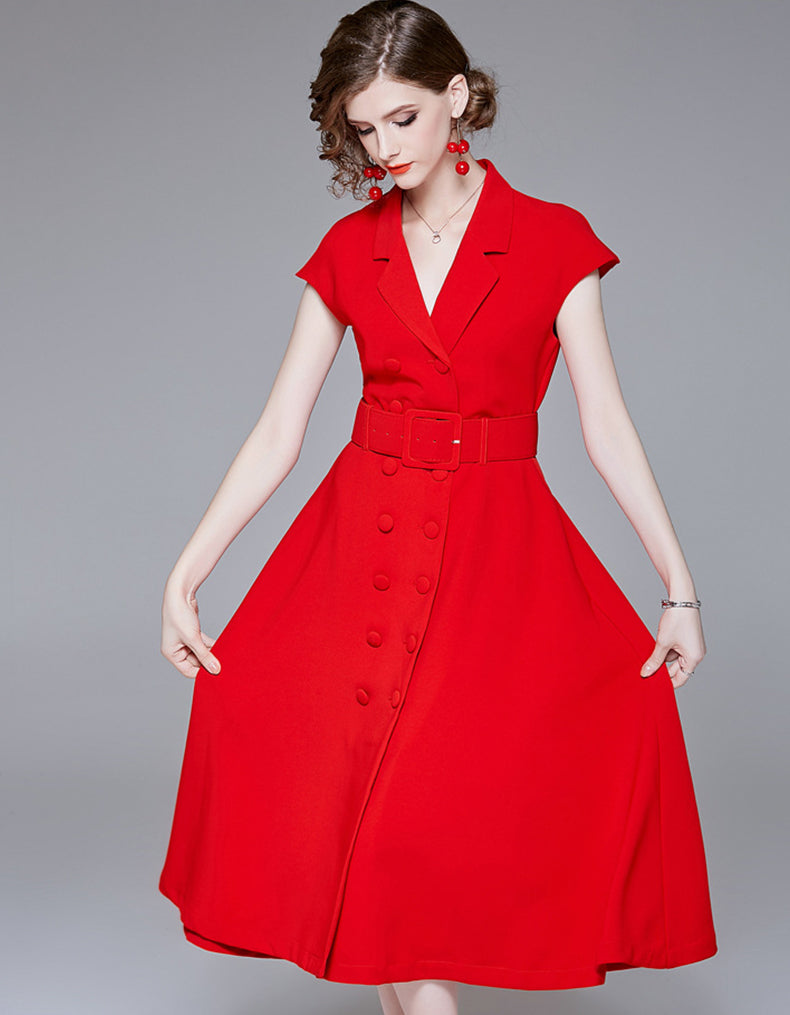 Red Socialite Dress