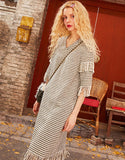 Tassels Knitting Dress