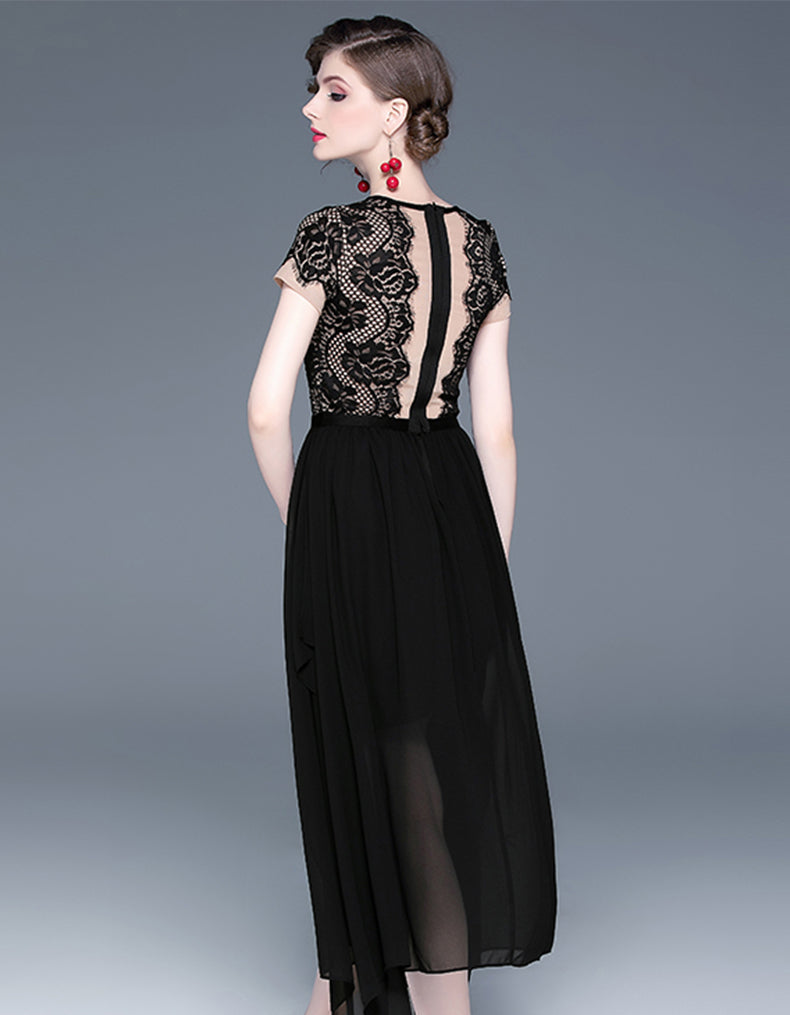 Black Primula Dress