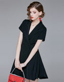 Black  Speedwell Dress