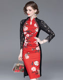 Retro Cheongsam Dress