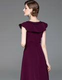 Amaranth Aquilegia Dress