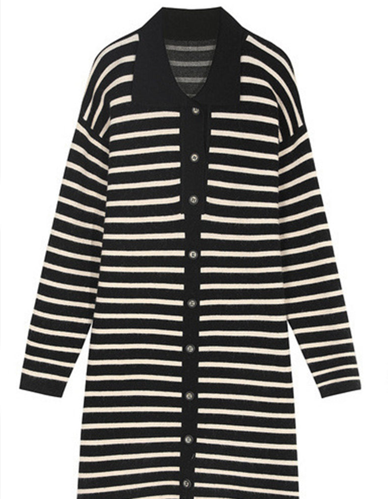 Stripes French Dress