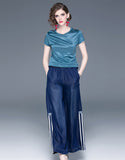 Blue Meconopsis Two-Piece