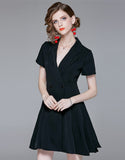 Black  Speedwell Dress