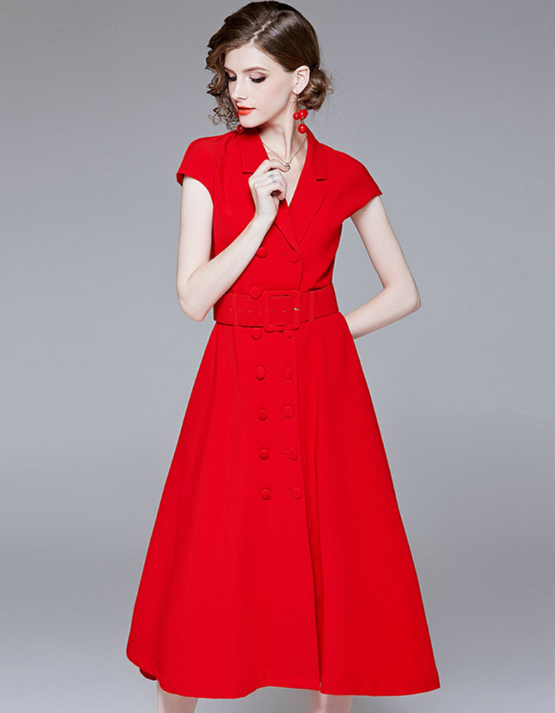 Red Socialite Dress