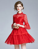 Lace Tithonia Dress