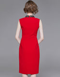 Red Cloak Dress