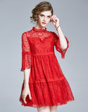 Lace Tithonia Dress