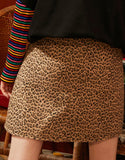 Vintage Leopard Skirt