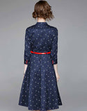 Blue Star Dress