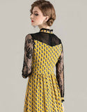 Goldenrod Flower Dress