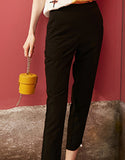 Black Pencil Trousers