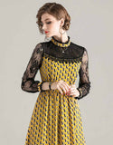 Goldenrod Flower Dress