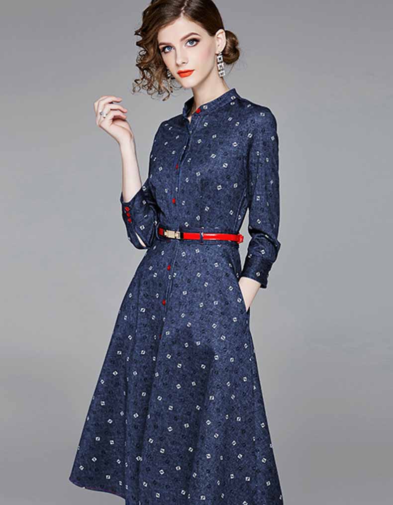 Blue Star Dress