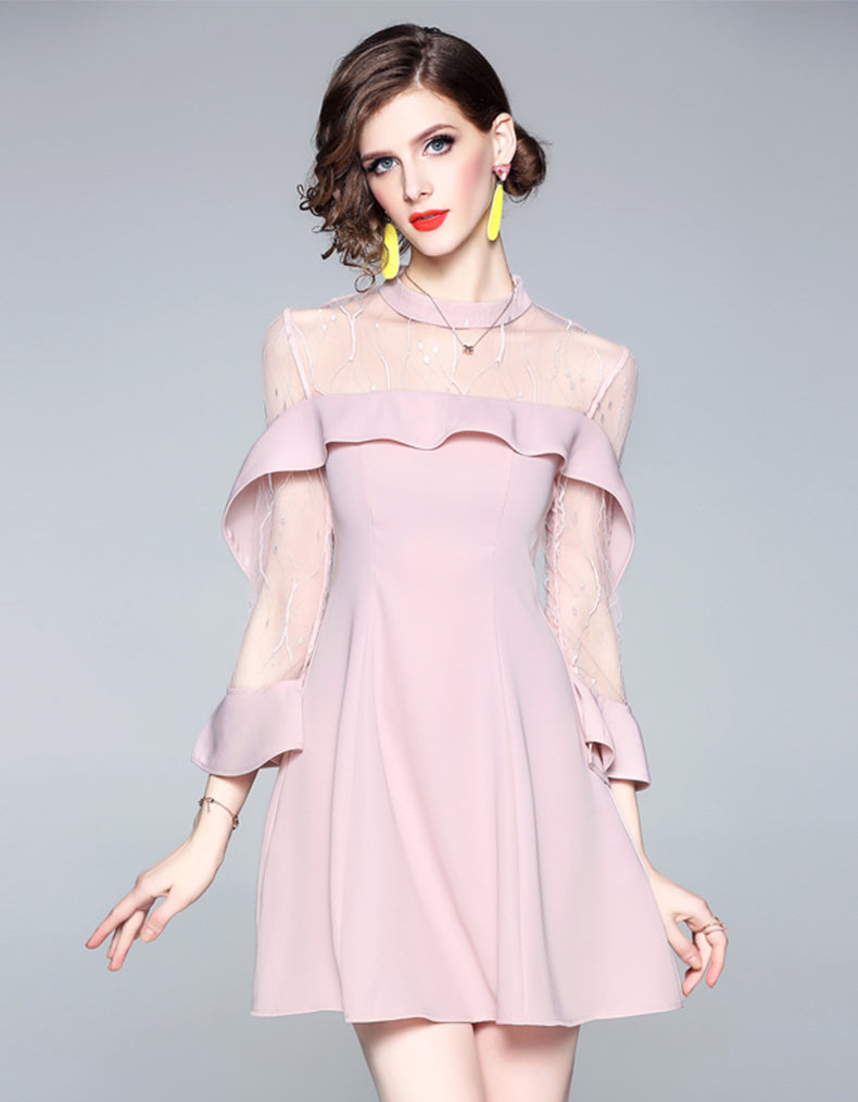 Pink Perspective Dress