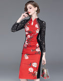 Retro Cheongsam Dress