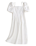 White Tithonia Dress