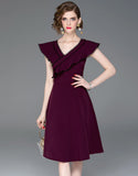 Amaranth Aquilegia Dress