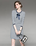 Stripes Angelonia Dress