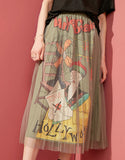 Sweet Printing Skirt