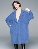 Blue Wool Coat