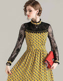 Goldenrod Flower Dress