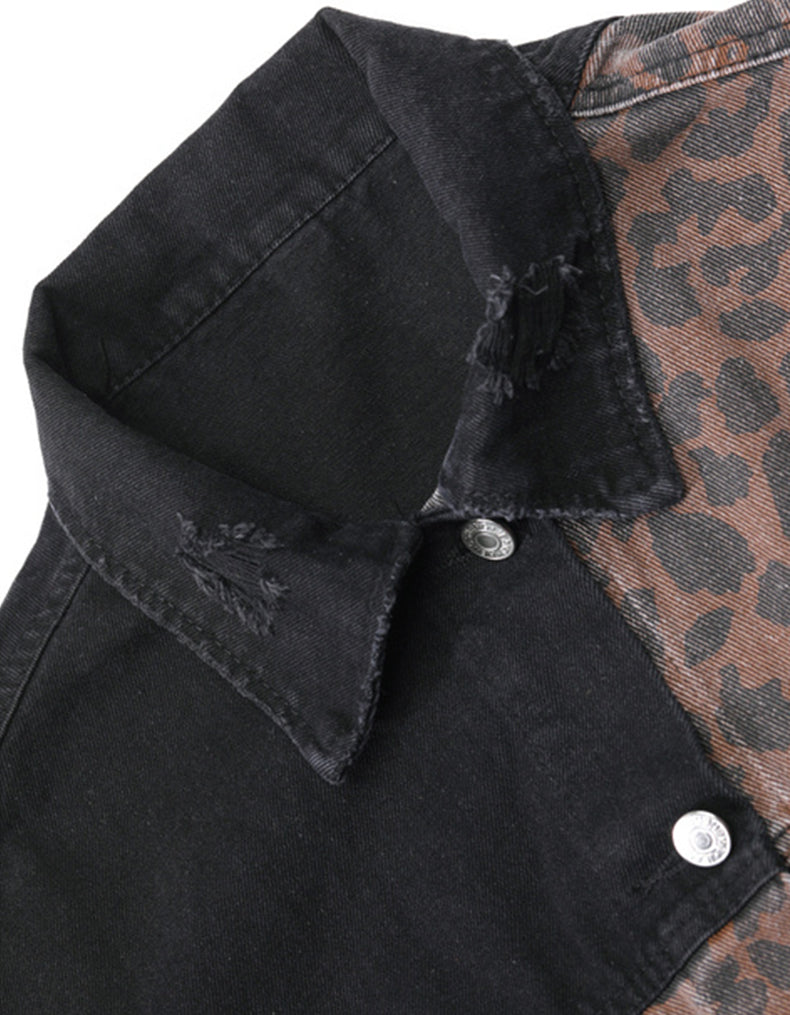 Pocket Leopard Coat