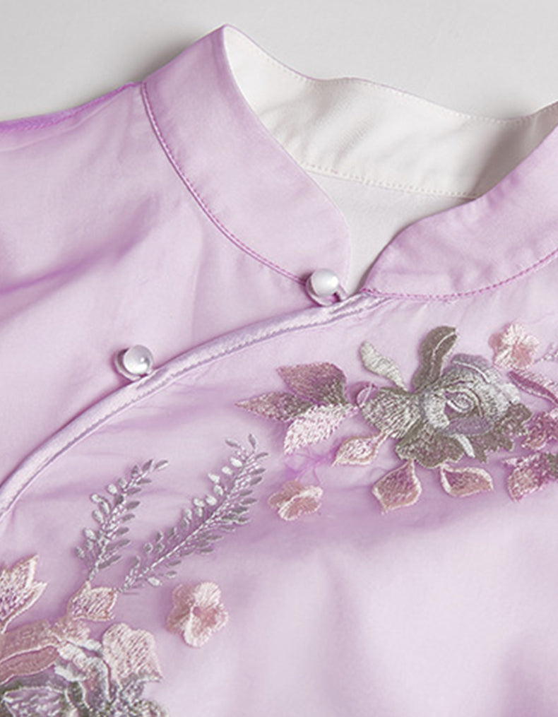 Audrey Embroidery Dress