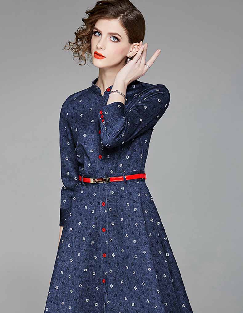 Blue Star Dress