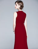 Aceline Pointsettia Dress