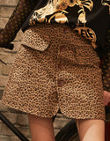 Vintage Leopard Skirt